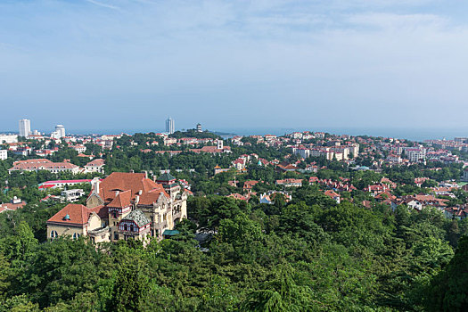 中国山东青岛信号山公园