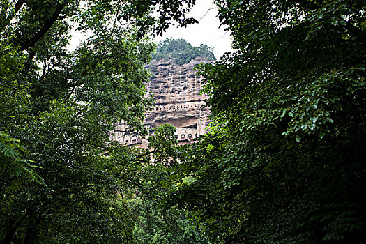 麦积山,石窟,天水,建筑,雕塑,佛像,造型,艺术,瑰宝,民族,文化,历史,宗教,佛教