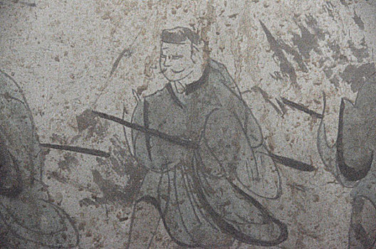 中国洛阳古都墓葬壁画