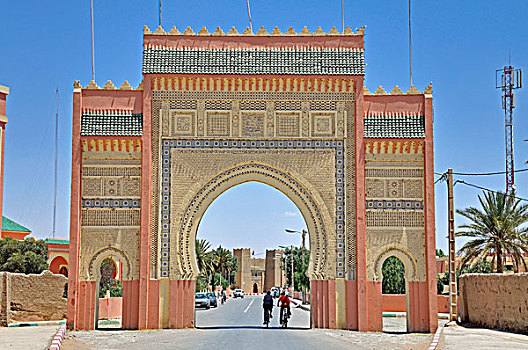 东方,城门,摩洛哥,非洲