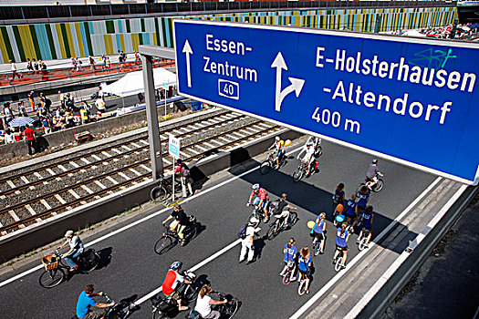 高速公路,艺术,文化,区域,北莱茵威斯特伐利亚,德国,欧洲