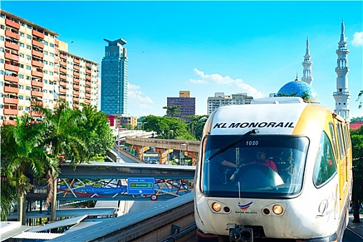 单轨铁路,地铁,吉隆坡