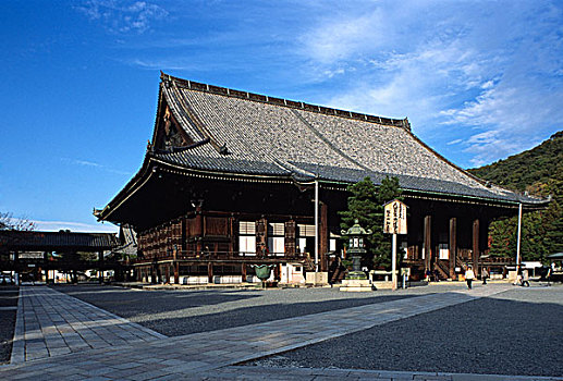 庙宇,京都,日本,亚洲