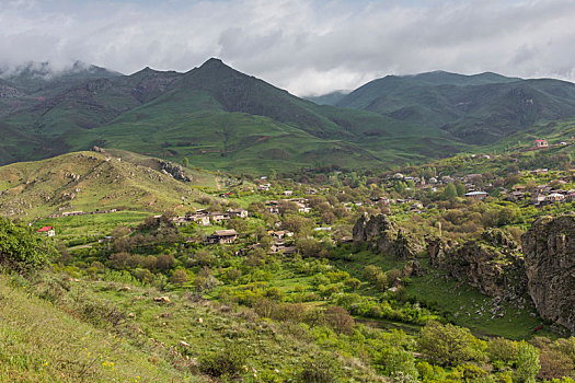 风景,山,吉尔吉斯斯坦