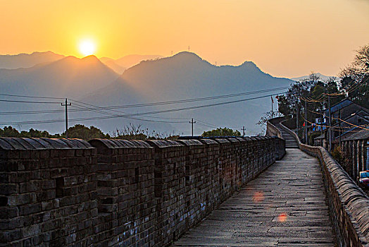 城墙,道路