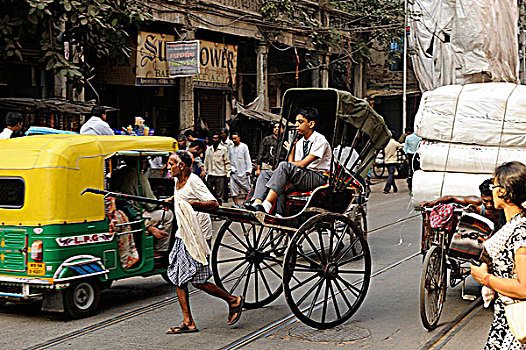 印度,西孟加拉,加尔各答,交通