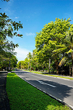 风景,道路,亚洲