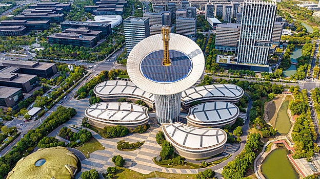 武汉未来科技城马蹄莲建筑