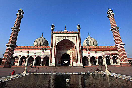 印度,德里,清真寺