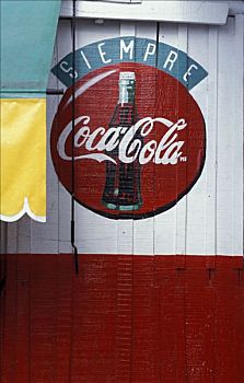 墨西哥,可口可乐,墙壁