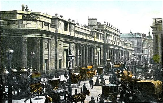 英格兰银行,伦敦,20世纪,艺术家,未知