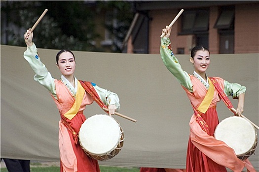 韩国人,种族,舞蹈表演