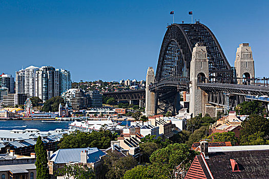 澳大利亚,悉尼港大桥,观测,公园
