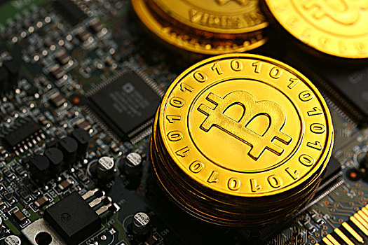 比特幣放在顯卡線路板上