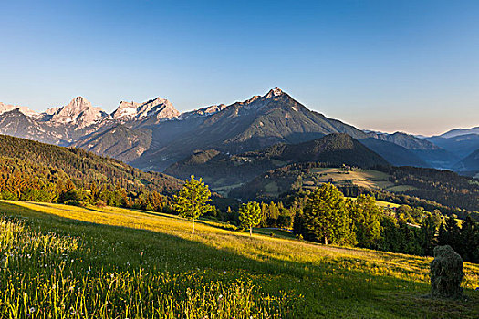 风景,山,区域,上奥地利州,奥地利