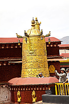 西藏拉萨大昭寺八廊街