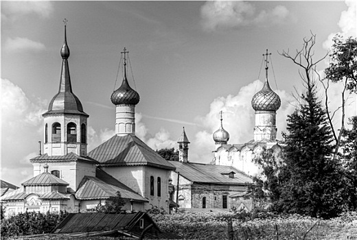 老,教堂,罗斯托夫,俄罗斯