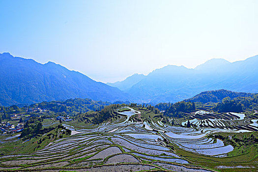 中国最美梯田,浙江丽水云和梯田