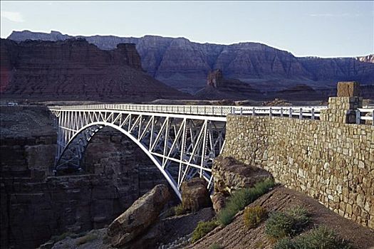 拱桥,河,纳瓦霍,桥,大峡谷国家公园,亚利桑那,美国