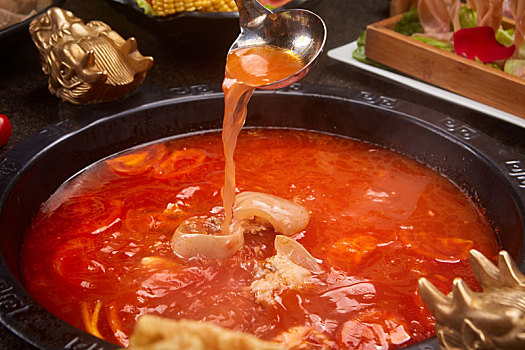 西红柿火锅汤底
