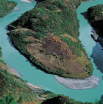 中国云南恕江风景