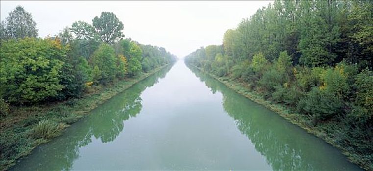 运河,巴登符腾堡,巴伐利亚,德国