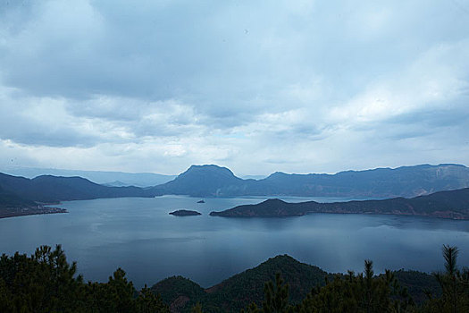 泸沽湖风光