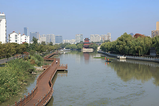 淮安,里运河风光