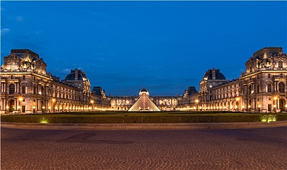 卢浮宫,巴黎,地标