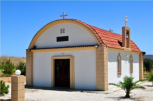隔绝,希腊,东正教堂,小教堂