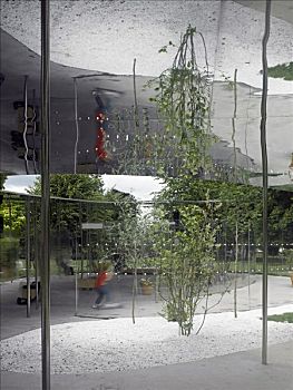 抽象,风景,男孩,萨那,蜿蜒,画廊,2009年,夏天,亭子