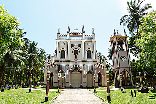 教堂,西部,省,斯里兰卡,亚洲