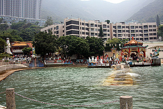 中国香港浅水湾风光