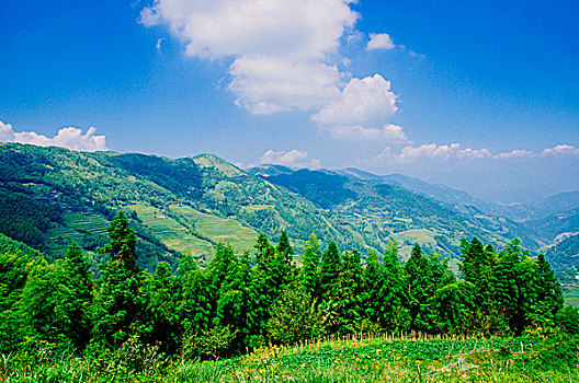 山岭风光