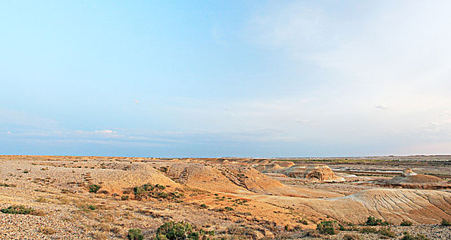 新疆,福海戈壁