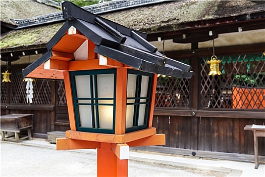 红灯笼,日本寺庙