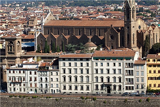佛罗伦萨,大教堂,风景,广场