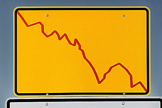 地名,标识,下降,图表,象征
