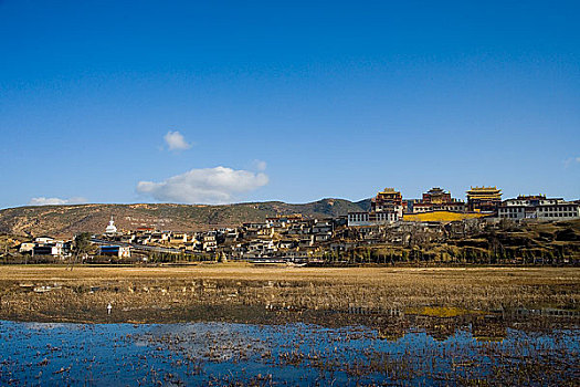 云南,迪庆,香格里拉,松赞林寺