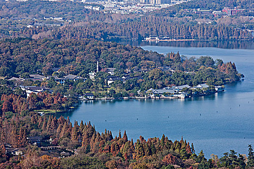 西湖国宾馆全景