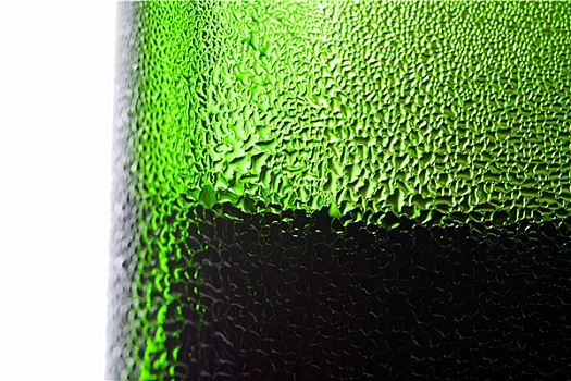 水滴,绿色,瓶子