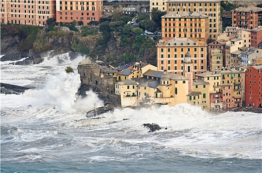 海洋,风暴,卡莫利,意大利