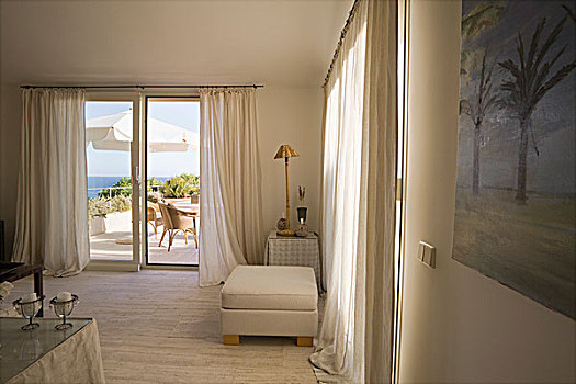 室内,卧室,马略卡岛,西班牙