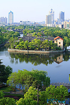 浙江宁波月湖公园