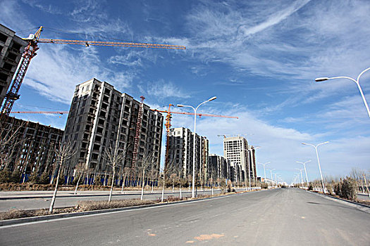 內蒙古巴彥淖爾城市新區建設
