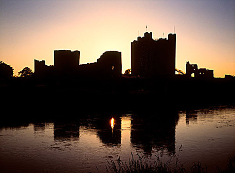 城堡,河,博伊奈,米斯郡,爱尔兰