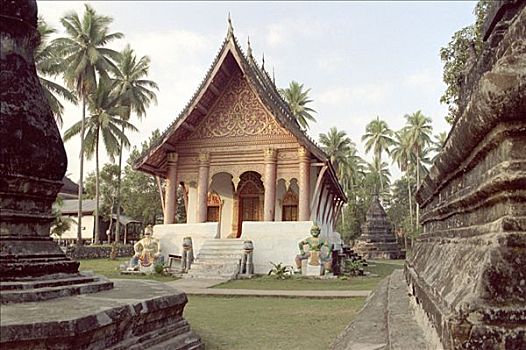 琅勃拉邦,庙宇,老挝