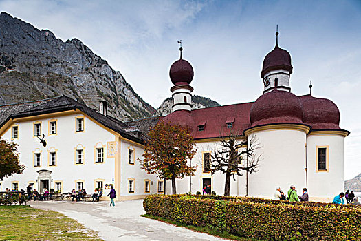 德国,巴伐利亚,小教堂