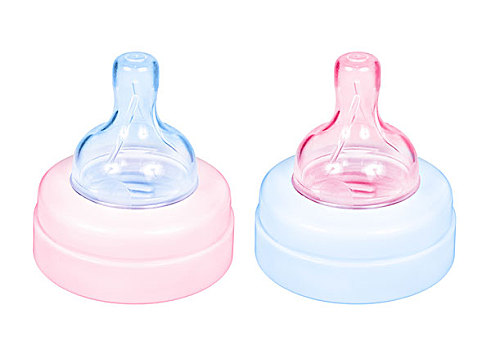 奶瓶,帽,粉色,蓝色