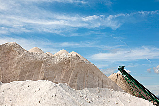 海盐,制作,马略卡岛,巴利阿里群岛,西班牙,欧洲